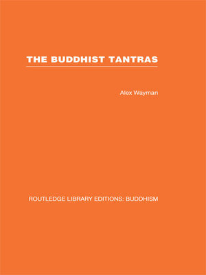 cover image of The Buddhist Tantras